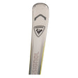 Rossignol Arcade 78 Skis With Xpress 10 Bindings 2026 alpine binding -- Xp10 Gw Binding colorway top view showing toe and