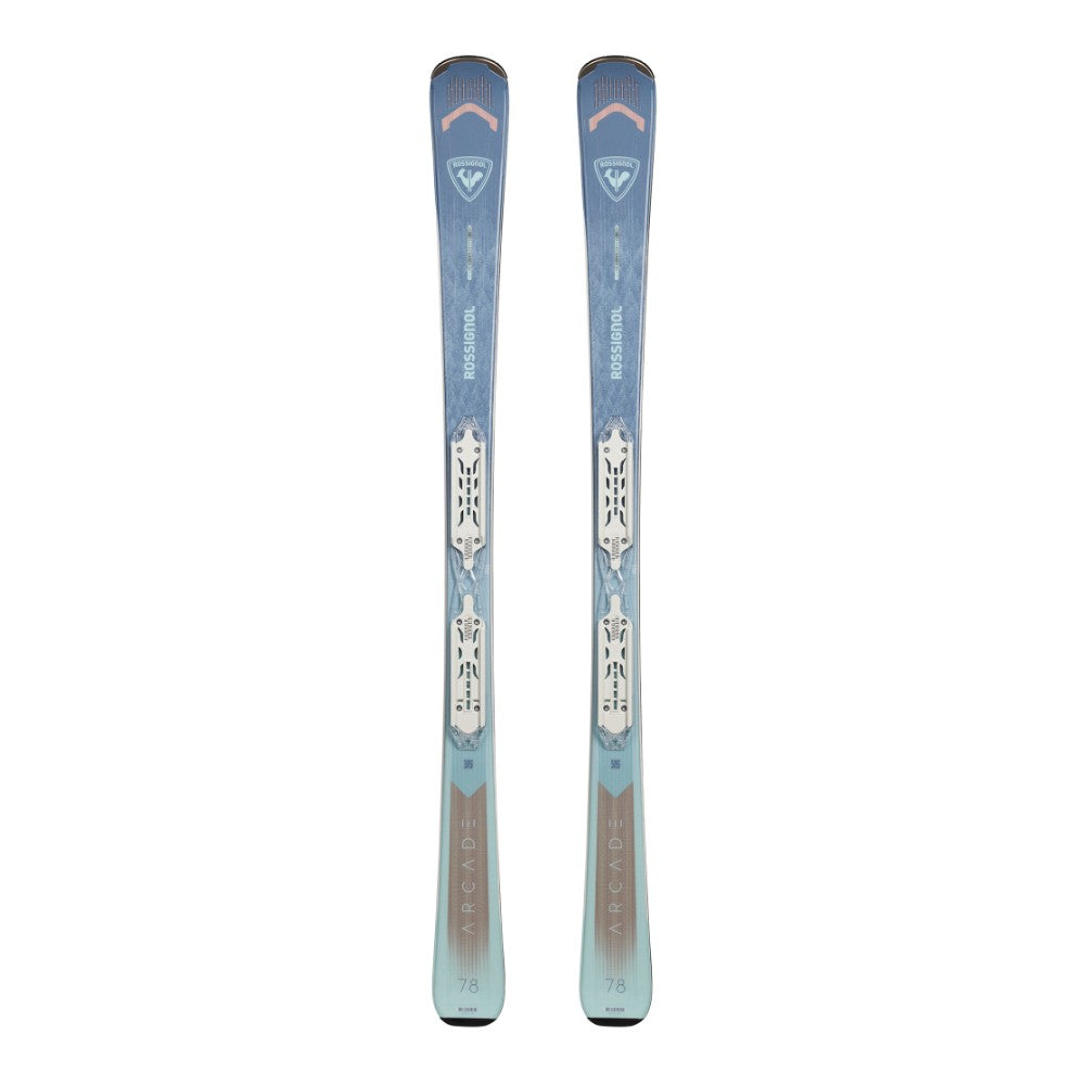 This is an image of Rossignol Arcade 78 W Skis with Xpress 10 Bindings 2026