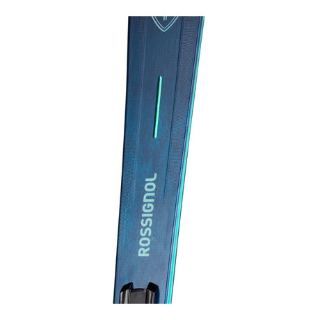 Rossignol Arcade 84 W Skis With Konect 12 Bindings 2026 alpine binding -- Nx12 Gw Binding colorway top view showing toe and