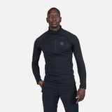 Rossignol Blackside Mens Hz Fleece 2026 mid layer -- front view on model showing mid layer insulation