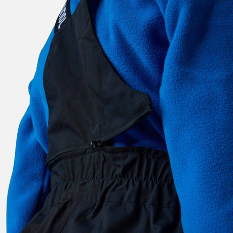 Rossignol Boy Zip Junior Pant ski pant -- Black colorway back view showing seat and fit
