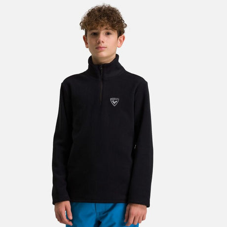 This is an image of Rossignol Boys Half Zip Fleece
