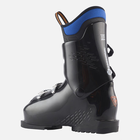 Rossignol Comp J4 Ski Boots alpine ski boot -- Black colorway outside profile view