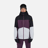Rossignol Corbets Mens Jacket ski jacket -- front view on model showing insulated shell and hood at Willis Ski and Board