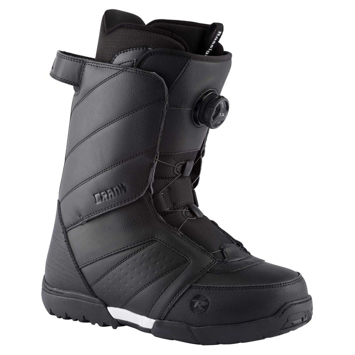 Rossignol Crank Boa H4 Snowboard Boots snowboard boot -- outside profile view at Willis Ski and Board Pittsburgh