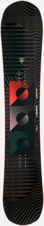 Rossignol Evader Snowboard all-mountain snowboard -- top sheet graphic at Willis Ski and Board Pittsburgh