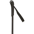 Rossignol FT 500 cross-country pole in black, close-up of the black grip and the wrist strap at the top of the pole. Available at Willi's Ski Shop.
