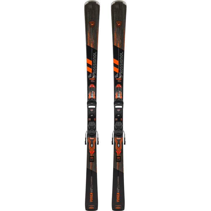 This is an image of Rossignol Forza 40 Skis with Xpress 11 Bindings