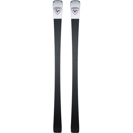 Rossignol Forza 50 Skis With Nx 12 Gw Bindings alpine binding -- Nx 12 Gw colorway top view showing toe and heel piece