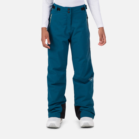 Rossignol Girl Ski Junior Pant ski pant -- front view on model showing insulated ski pant at Willis Ski and Board Pittsburgh
