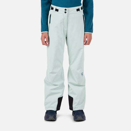 Rossignol Girl Ski Junior Pant ski pant -- Steam colorway boot gaiter and cuff detail