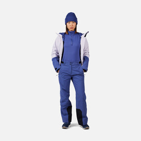 Rossignol Mid Layer Stretch Womens Hz 2026 mid layer -- Future Blue colorway front view on model