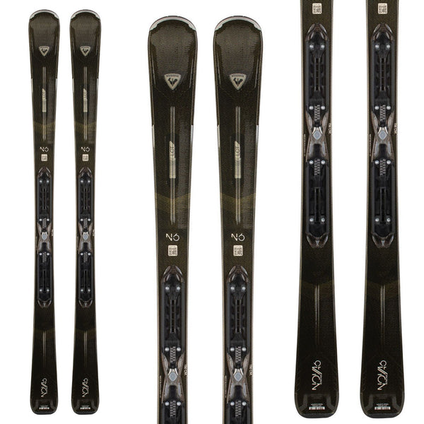 This is an image of Rossignol Nova 6 Skis with XPress 11 GW Bindings