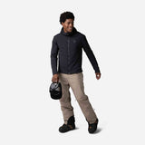 Rossignol Opside Mens Hoodie Jacket 2024 ski jacket -- front view on model showing insulated shell and hood at Willis Ski