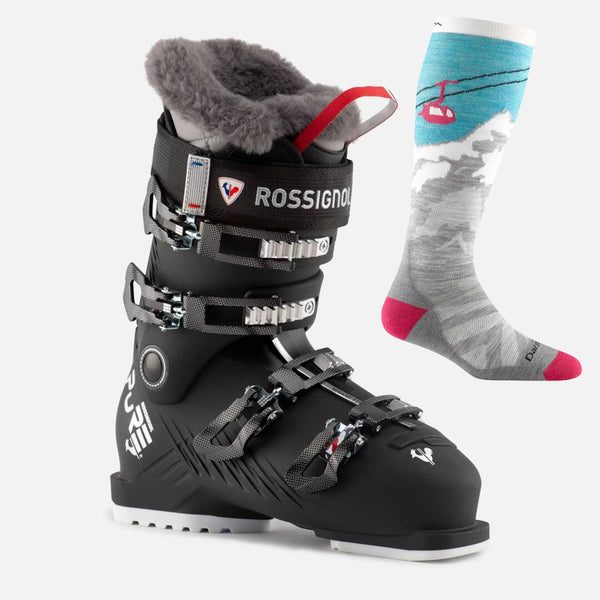 This is an image of Rossignol Pure 70 womens ski boots
