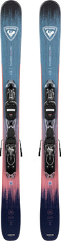 Rossignol Rallybird Soul Pro Skis With Express 10 Bindings women's all-mountain ski -- top sheet graphic at Willis Ski and Board Pittsburgh