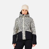 Rossignol Rochrun Womens Jacket 2026 ski jacket -- front view on model showing insulated shell and hood at Willis Ski and