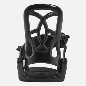 Rossignol Rookie Xs Snowboard Bindings snowboard binding -- top view showing highback and strap detail at Willis Ski and
