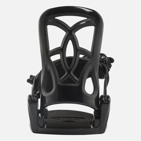 Rossignol Rookie Xs Snowboard Bindings snowboard binding -- top view showing highback and strap detail at Willis Ski and