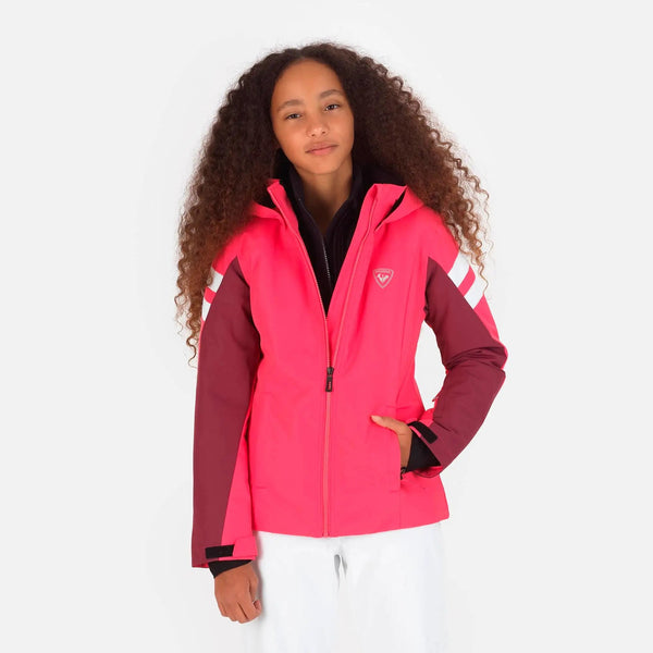 This is an image of Rossignol Ski junior girls jacket