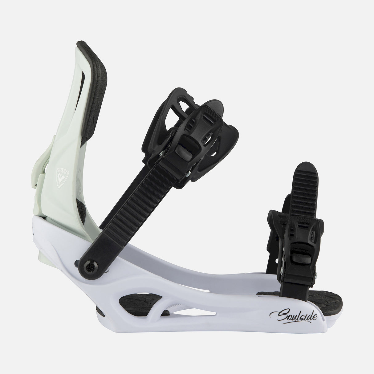 Rossignol Soulside Snowboard Bindings snowboard binding -- top view showing highback and strap detail at Willis Ski and