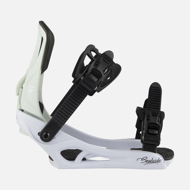 Rossignol Soulside Snowboard Bindings snowboard binding -- top view showing highback and strap detail at Willis Ski and