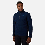 Rossignol Strawpile Mens Hz Fleece 2026 mid layer -- front view on model showing mid layer insulation