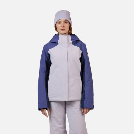 Rossignol Velika Womens Jacket 2026 ski jacket -- front view on model showing insulated shell and hood at Willis Ski and
