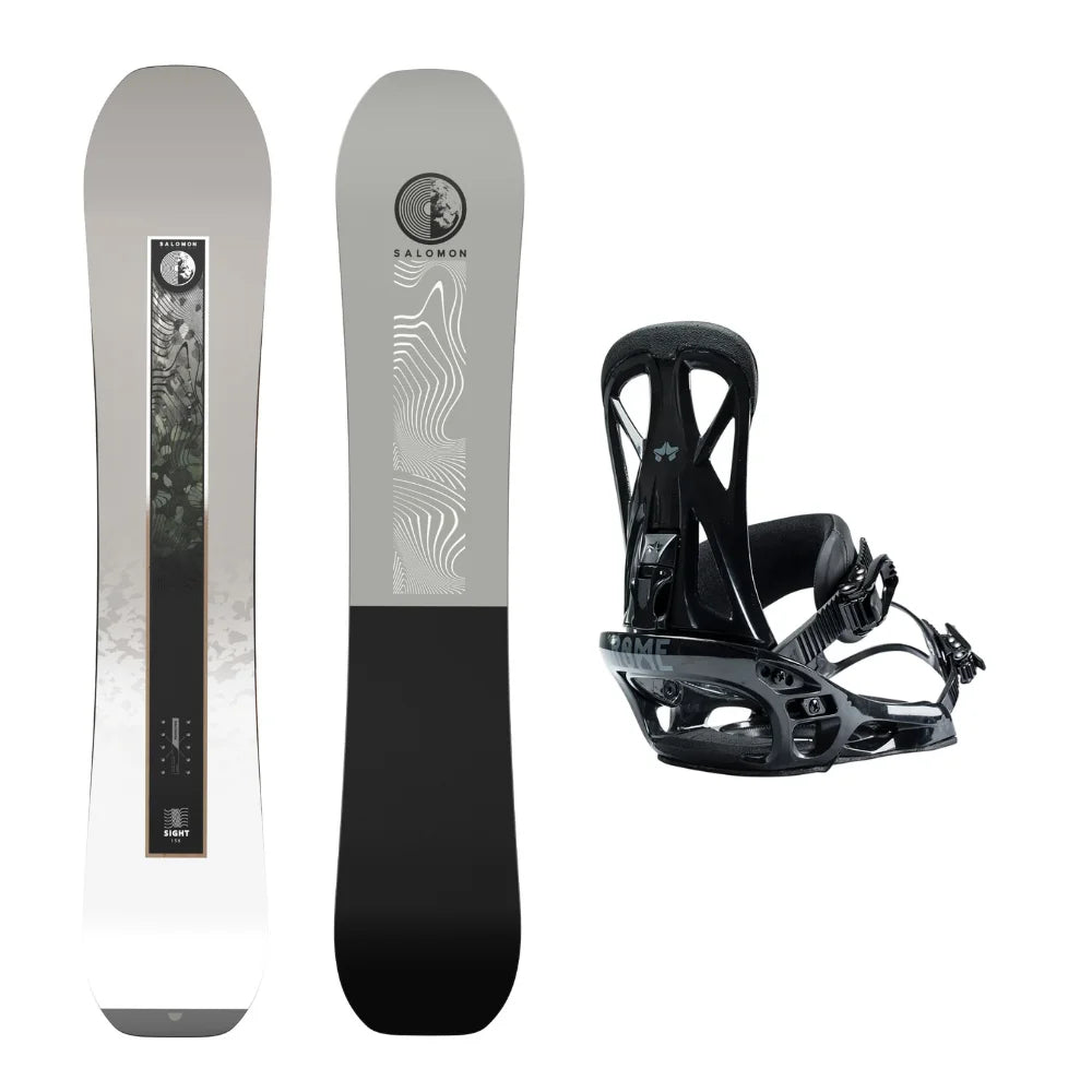 Salomon Sight Snowboard 2026 With Rome United Bindings