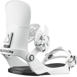 Salomon Edb Snowboard Bindings snowboard binding -- White Med colorway ankle strap detail