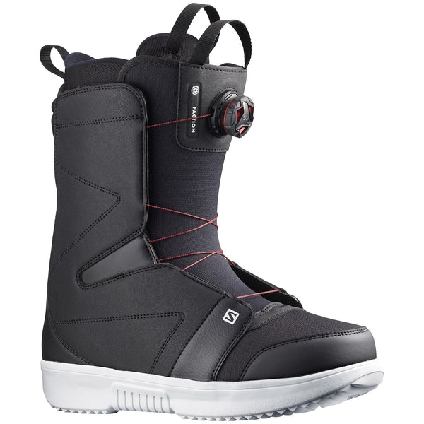 This is an image of Salomon Faction Boa snowboard boots