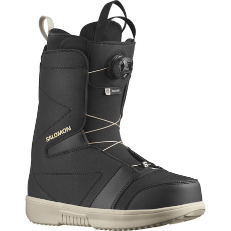 Salomon Faction Boa Snowboard Boots snowboard boot -- outside profile view at Willis Ski and Board Pittsburgh