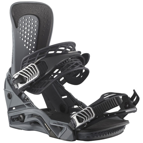 Salomon Hologram Snowboard Bindings snowboard binding -- top view showing highback and strap detail at Willis Ski and Board