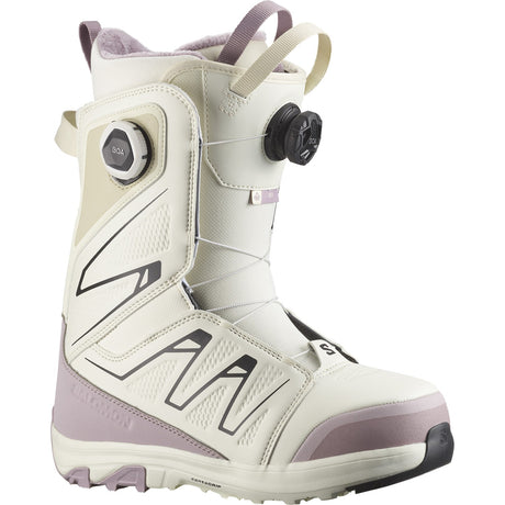 Salomon Ivy Boa Sj Boa Snowboard Boots 2026 snowboard boot -- outside profile view at Willis Ski and Board Pittsburgh