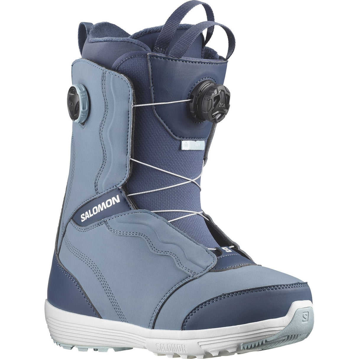Salomon Ivy Boa Sj Snowboard Boots women's snowboard boot -- outside profile view at Willis Ski and Board Pittsburgh