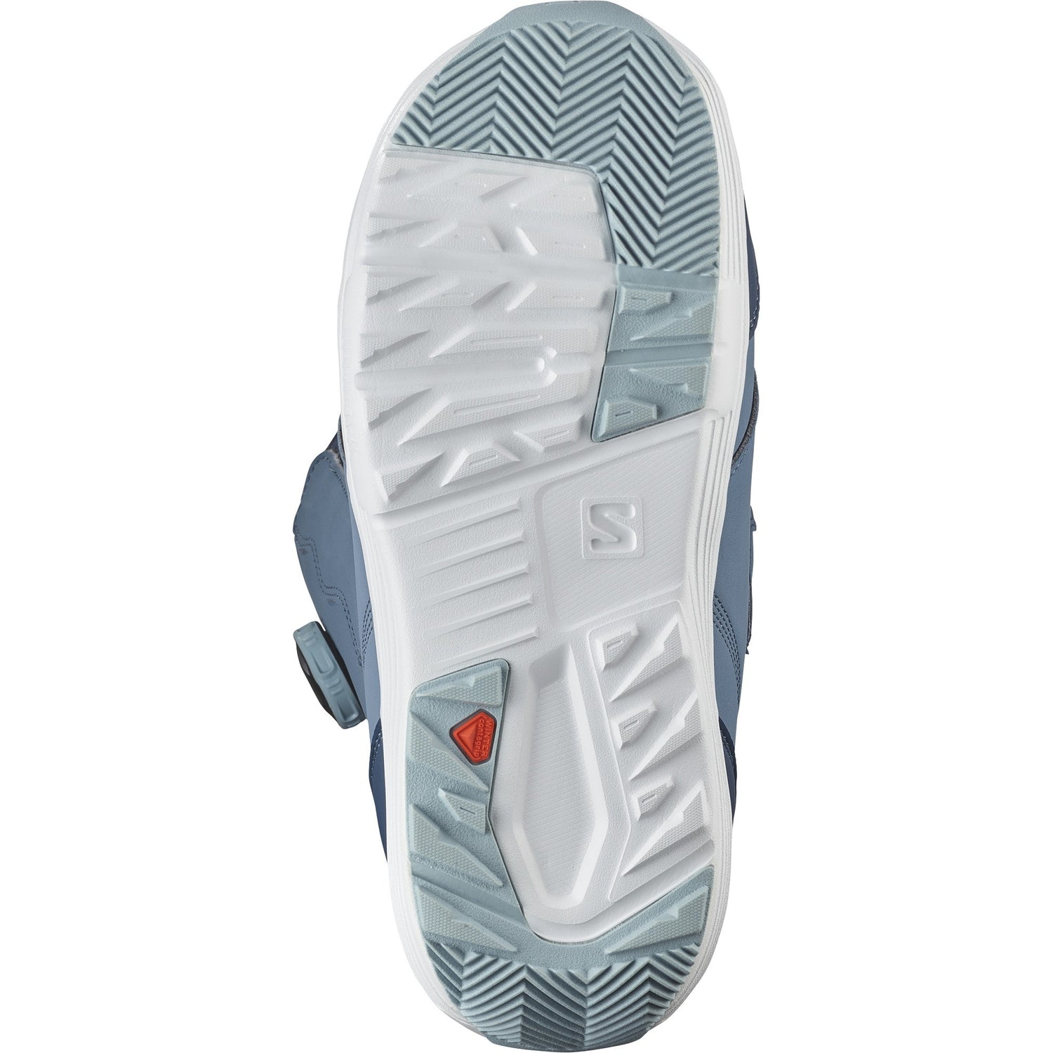 Salomon Ivy Boa Sj Snowboard Boots women's snowboard boot -- liner detail in blue colorway