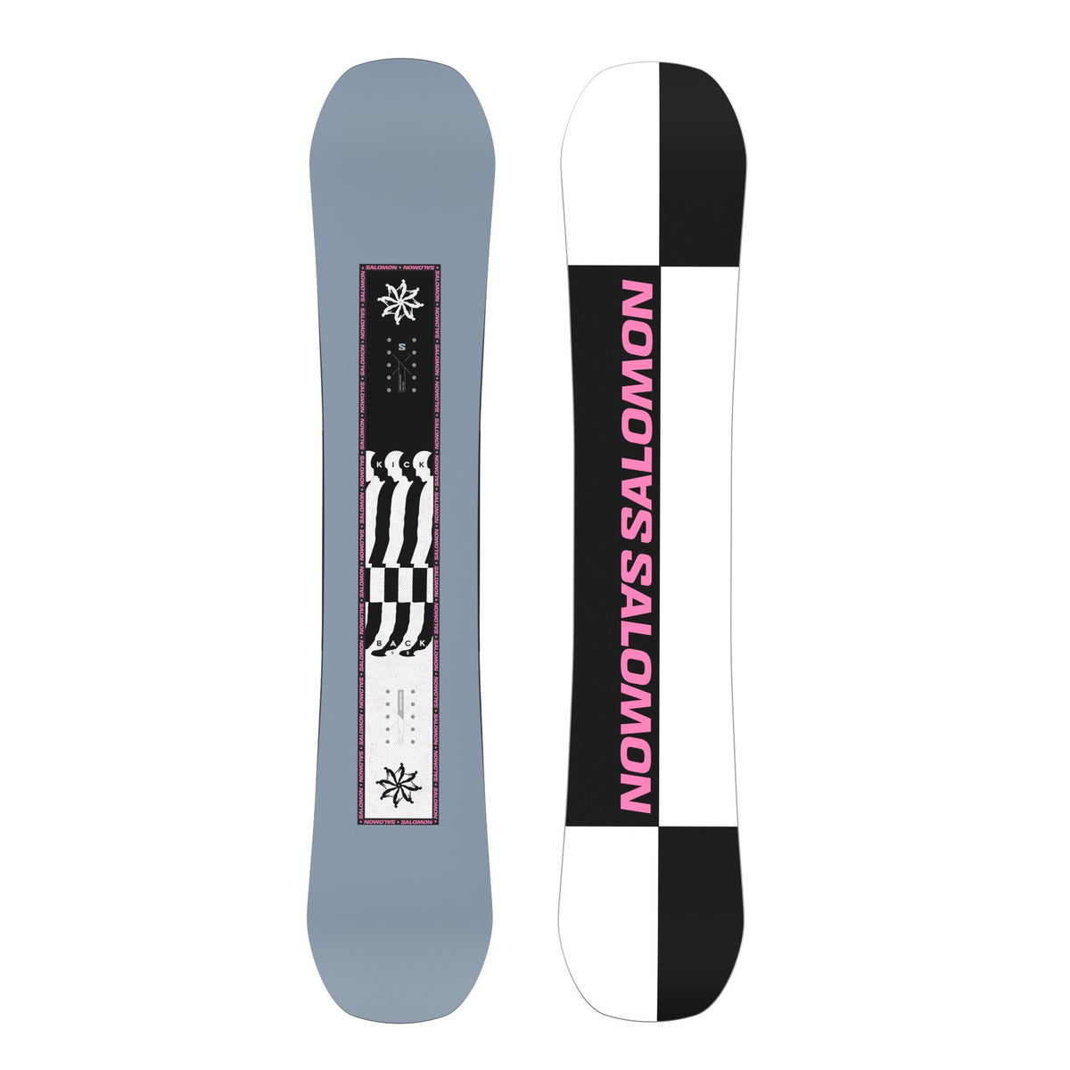This is an image of Salomon Kickback Snowboard 2026