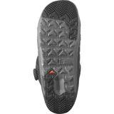 Salomon Launch Boa Sj Snowboard Boots snowboard boot -- Black colorway outside profile showing lacing closure
