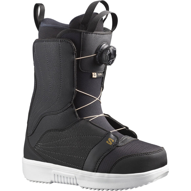 Salomon Pearl Boa Snowboard Boots snowboard boot -- outside profile view at Willis Ski and Board Pittsburgh
