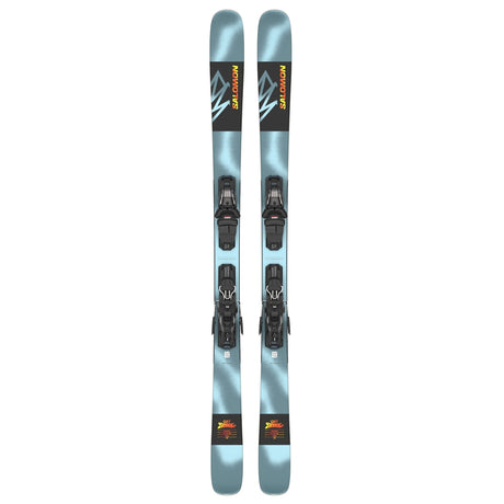 Salomon Qst Spark Skis all-mountain ski -- top sheet graphic at Willis Ski and Board Pittsburgh