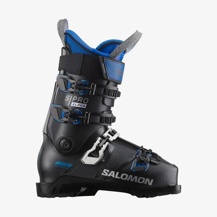 This is an image of Salomon SPro Alpha 120 EL ski boots