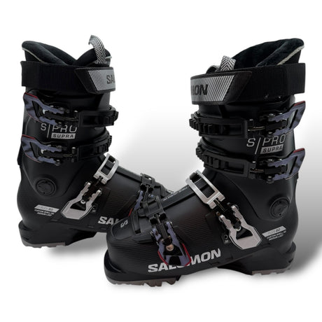 Salomon S Pro Supra 80 W Gw Boots product -- Blk Sil Lav colorway product view