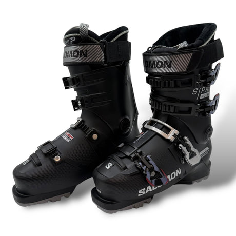 Salomon S Pro Supra 80 W Gw Boots product -- Blk Sil Lav colorway alternate angle