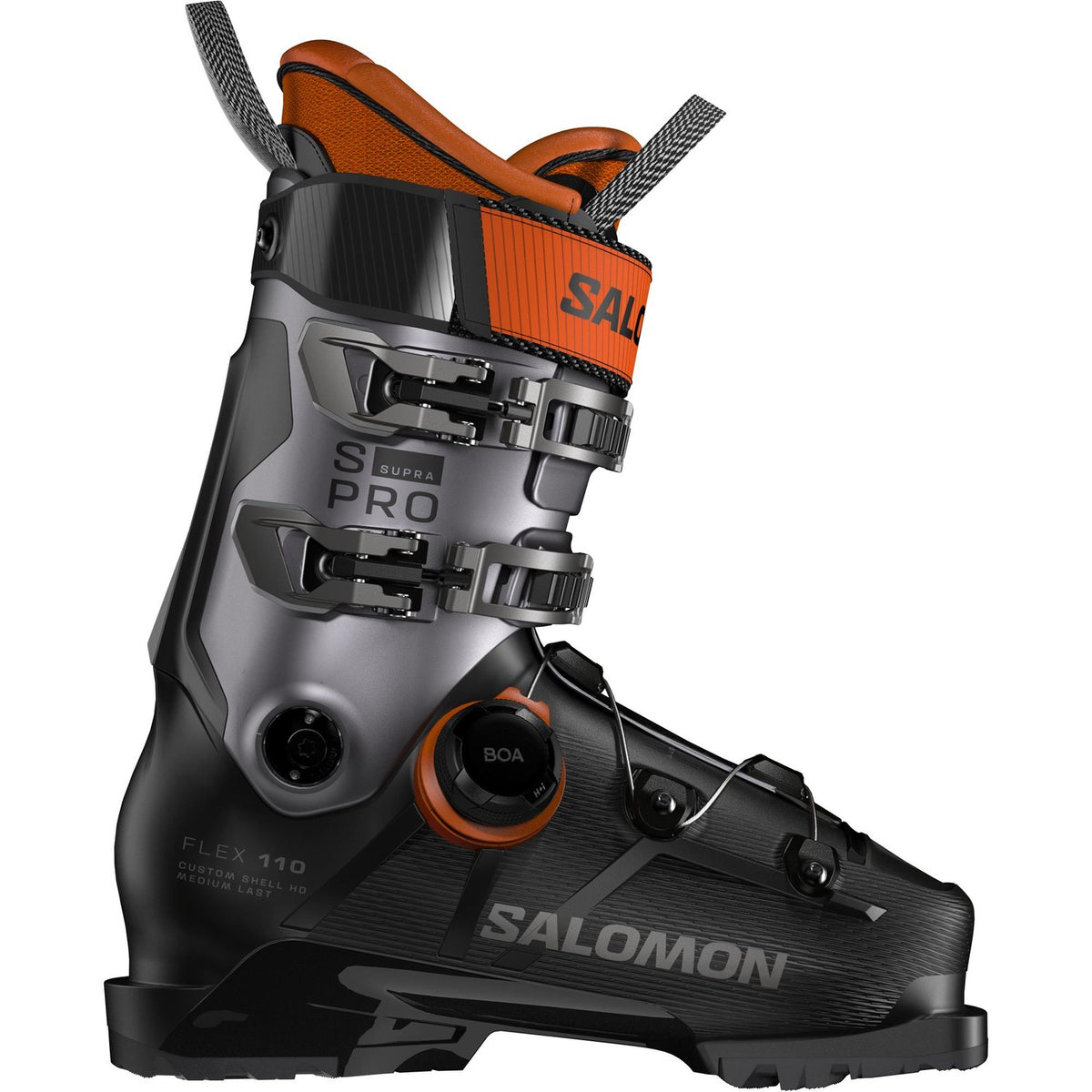 This is an image of Salomon S Pro Supra Boa 110 GW Ski Boots 2026
