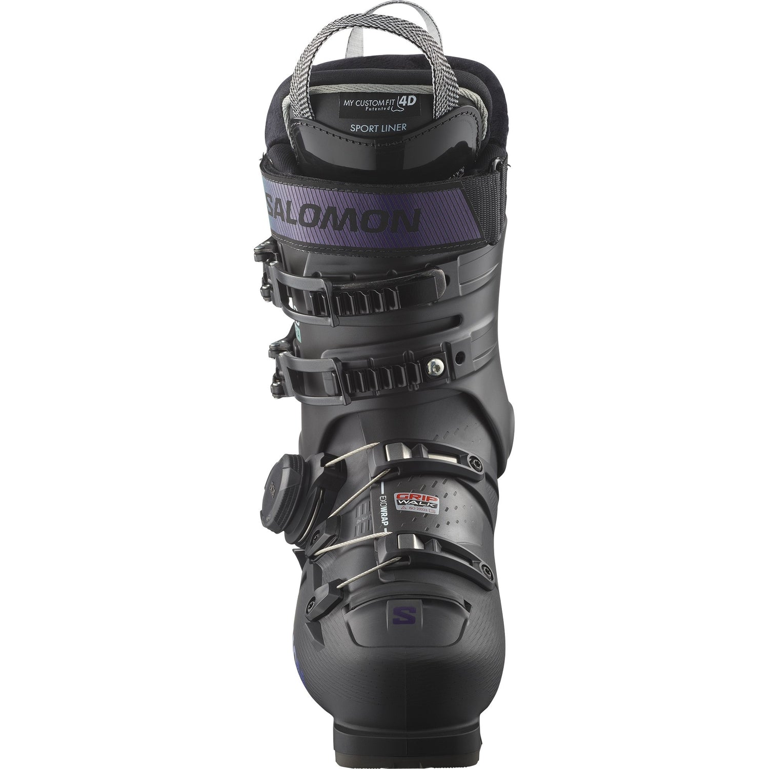 Salomon S Pro Supra Boa 95 W Boots product -- Blk Beluga Spea colorway product view