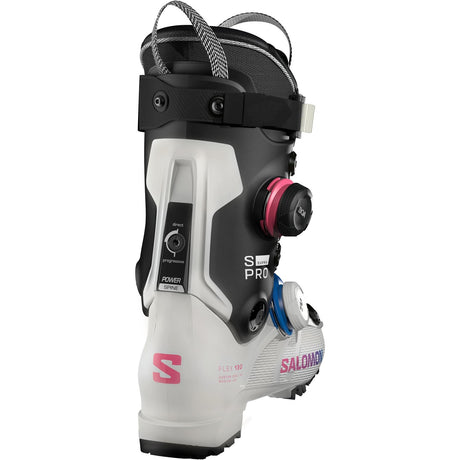 Salomon S Pro Supra Dual Boa 120 Gw Boots 2026 product -- Gray Aurora colorway product view