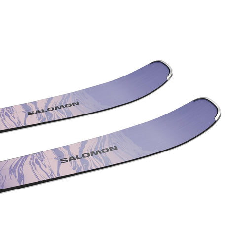 Salomon Stance 84 W Skis With M11 Bindings 2026 alpine binding -- M11 Gw Bindings colorway top view showing toe and heel