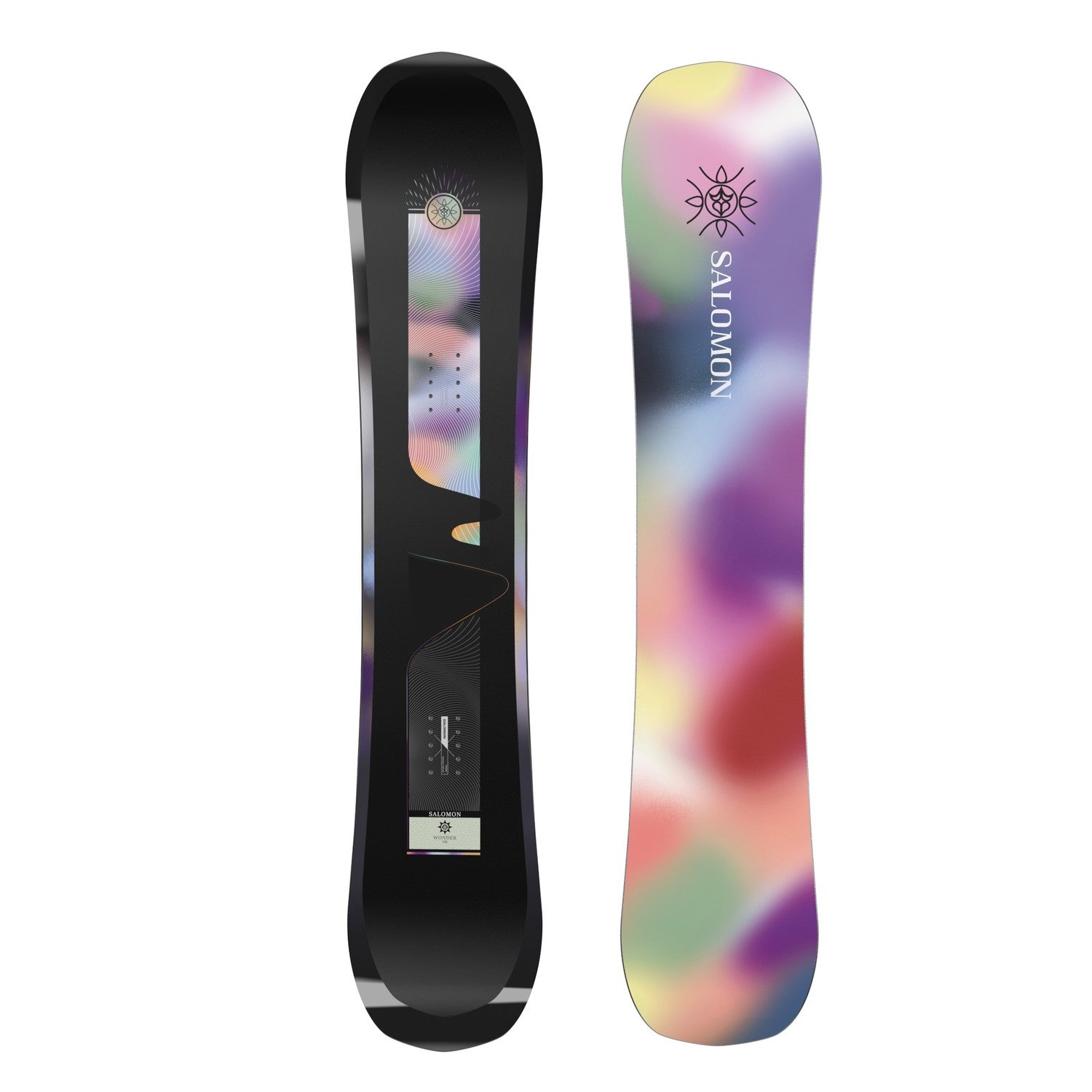 【Salomon】ビンディング付　板 wonder 139cm ホログラムS Salomon Wonder Snowboard 2026 | Willi's – Willi's Ski & Board