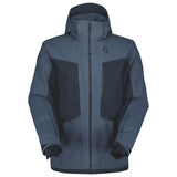Scott Ultimate Drx Mens Jacket ski jacket -- front view on model showing insulated shell and hood at Willis Ski and Board