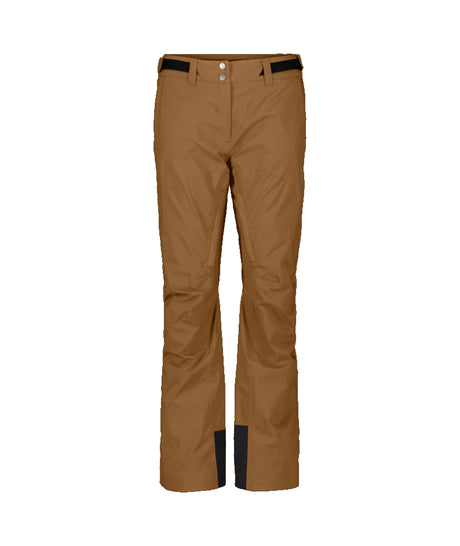 Scott Ultimate Dryo 10 Womens Pant ski pant -- front view on model showing insulated ski pant at Willis Ski and Board